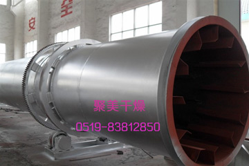 西安客戶訂購的HZG回轉滾筒干燥機制作完成，即將發(fā)貨。